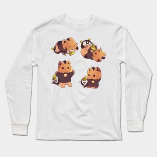 Pumpkin Kitty Long Sleeve T-Shirt